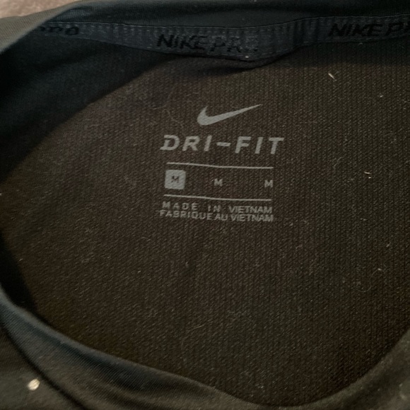 Nike Pro Starry Night Longsleeve Black - Size Medium✨ - Picture 3 of 3
